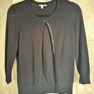 Halogen Black Cardigan Size Small